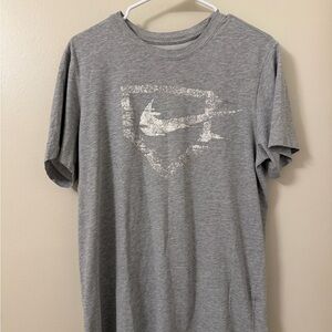 Nike Heather Gray Men's Short Sleeve Tee